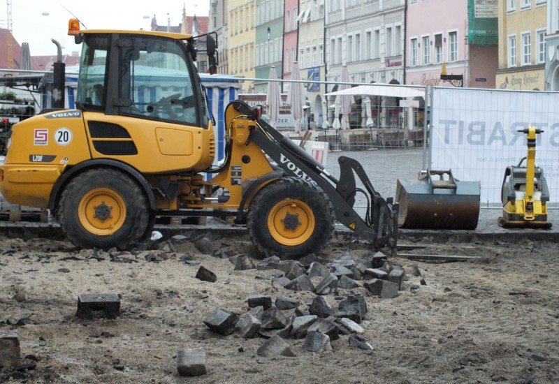 Den Anfang machte die Einmündung zur Theaterstraße