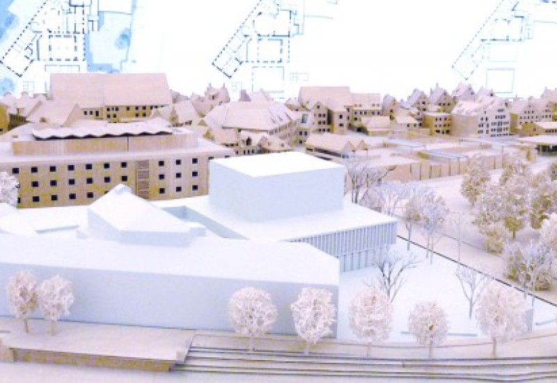 Modell Ansicht Wittstraße bächlemaid architekten stadtplaner Stötzer Landschaftsarchitekten