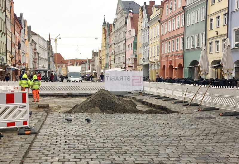 Die Arbeiten schreiten voran