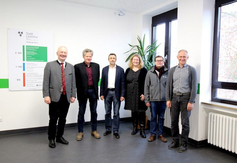 Bilder der offiziellen Besichtigung der neuen Räumlichkeiten mit OB Alexander Putz